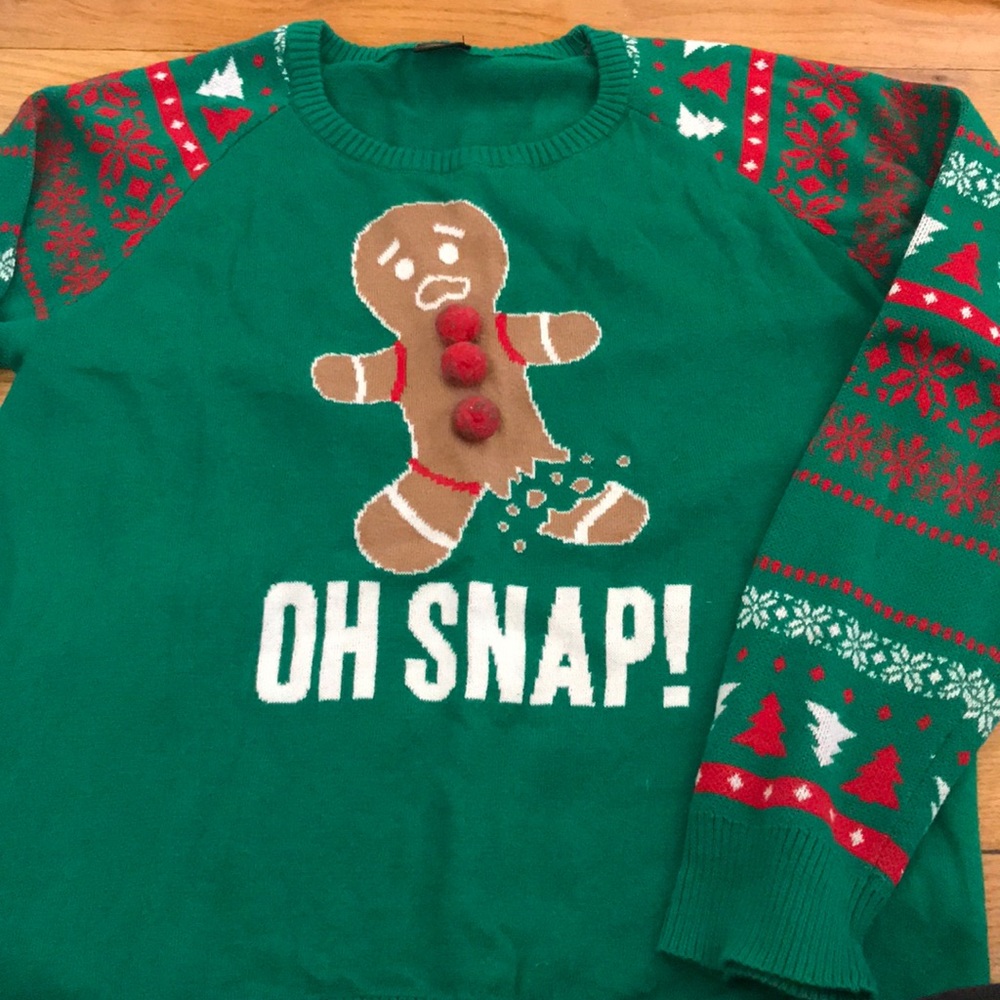 Oh Snap Ugly Christmas Sweater
